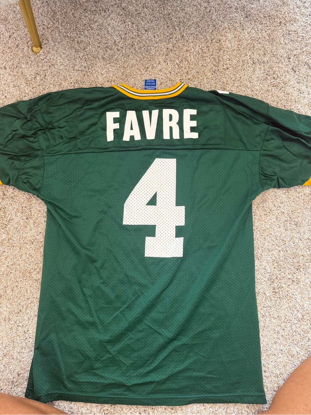 Favre #4 Champion Jersey sz 44